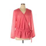 Pre-Owned INC International Concepts Women's Size XL Long Sleeve Blouse