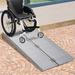 HomCom Portable Ramp Metal in Gray | 29.1 W in | Wayfair 713-029