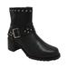 Women's Ride Tecs 8811 6" Heeled Buckle Biker Boot