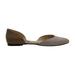 Nine West Womens starship Leather Pointed Toe Ballet Flats