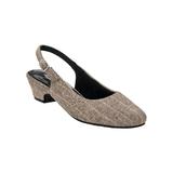 AmeriMark AngelSteps Women's Adult Delia Slingback Pumps - Low Heel Ladies Shoes