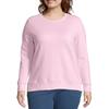 Just My Size Women's Plus Size Fleece Pullover Sweatshirt