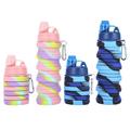 JuLam Collapsible Water Bottle Reuseable Bpa Free Silicone Water Bottle