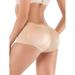 Women's Butt Enhancing Padded Panties Shapewear Leggings Tummy Control Panties Hip Pads Boyshorts