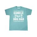 Inktastic I Have 2 Titles Guncle and Dog Dad I Rock Them Both Adult T-Shirt Male