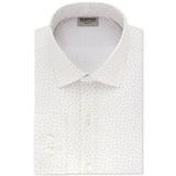 Kenneth Cole Mens Techni-Cole & Flex Collar Button Up Dress Shirt