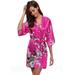 Sexy Nightgown for Women Floral Satin Robes for Women Bridal Dressing Gown Bridesmaid Dresses