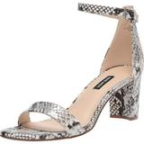 NINE WEST Womens Pruce Ankle Strap Block Heel Sandals Heeled