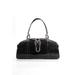 Christian Dior Crocodile Limited Edition Leather Satchel Handbag Black Size Medi