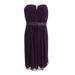 Adrianna Papell Women's Strapless Ruched Dress