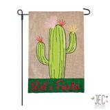 JEC Home Goods Cactus Fiesta 2-Sided Polyester 18" x 13" Garden Flag in Brown/Green | 18 H x 12.5 W in | Wayfair GF53010-0
