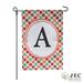 JEC Home Goods Harvest Polk Dots 2-Sided 18" x 13" Garden Flag in Red/Gray | 18 H x 12.5 W in | Wayfair GF32008-A