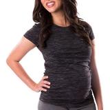 Maternity Short Sleeve Crewneck Tee