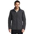 Port Authority 174 Back-Block Soft Shell Jacket. J336-Battleship Grey/ Black-S