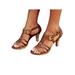 Colisha Womens Fashion Peep Toe Sandals Solid Color Stiletto Heel Shoes Increase Height