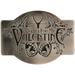 Bullet For My Valentine Men's Logo And Creatures Belt Buckle Silver