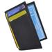 RFID Blocking Mini Wallet Genuine Leather Slim Front Pocket Wallet Ultra Thin Credit Card Holder Sleeve with ID Windows