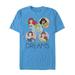 Men's Disney Princesses Big Dreams Character Circles Graphic Tee