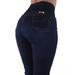 Plus Size / Junior Brazilian Design Butt Lift High Elastic Waist Skinny Jeans