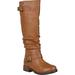 Women's Journee Collection Stormy Extra Wide Calf Knee High Slouch Boot