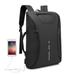 Tomshine Multi-functional Backpack Schoolbag Laptop Backpack Computer Bag Water-resistant Outdoor Travel Backpack with External USB Charging Port for Men