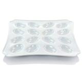 Martha Stewart Serving Eggs Platter All Ceramic in White | 14.4 W in | Wayfair 950116328M