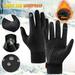 UKAP Men Women Winter Warm Gloves Windproof Waterproof Anti-slip Touch Screen Thermal Mitten for Skiing Driving Cycling Running Snowboarding