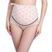 Spree Breathable Cotton Adjustable Maternity Underwear High Waist Belly Support Pregnant Women Underwear Little bee Pattern Panties