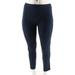 Halston Slim Leg Knit Twill Pull-On Ankle Pants Women's A303211