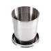 LYUMO a Stainless Steel Travel Folding Collapsible Cup Camp Keychain Retractable Telescopic 240ml L Stainless,Stainless Steel Travel Folding Collapsible Cup Camp Keychain Retractable Telescopic