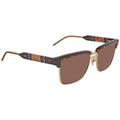 Gucci Brown Square Sunglasses GG0603S-003 56