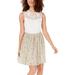 City Studio Womens Juniors Floral Lace Party Dress