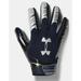 Under Armour Men's UA F7 Football Gloves 1351541-410 Midnight Navy