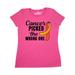 Inktastic Leukemia Awareness Cancer Picked the Wrong One Orange Ribbon Adult Women's T-Shirt Female Retro Heather Pink M