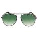 Tom Ford FT0448 Cody 14P - Silver/Green Gradient by Tom Ford for Women - 56-15-145 mm Sunglasses