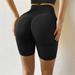 Women Yoga Pants High Waist Leggings Fitness Workout Pants Knee Length Half Pants Butt Lifting Legging Shorts Workout Running Yoga Gym Tights