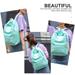 Lowestbest Elementary School Backpack for Teens Clearance! Green Fashion Travel Canvas Backpack for Women & Girls, 5Pcs Backpacks for Middle School/College