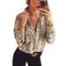 Women V-Neck Solid Mesh Sheer Shirt See Through Fancy Ladies Casual Button Down Work Blouse Tops