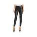 1.State Womens Faux Leather Quilted Knee Moto Pants