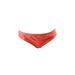 Kenneth Cole Reaction Coral Crochet Hipster Bikini Bottom L