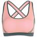 Women's Medium Support Cross Back Wirefree Removable Cups Yoga Sport Bra Workout Tank Top for Women, Sauna Sweat Workout Body Shaper, Neoprene-Free Yoga Vest, Sauna Suit