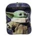 Star Wars Mini Backpack 11" Mandalorian Grogu Baby Yoda "The Child" Half Moon