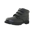 Ownshoe Work Boots For Men Black Hook-and-loop Ankle Boots Waterproof Insulted Chukka
