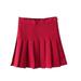 LA HIEBLA Women's High Waist Pleated Mini Skirt Slim Casual Tennis