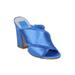 New Women Dolce Vita Henry Satin Open Toe Cross Strap Block Heel Sandal