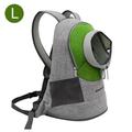 Dog Backpack Carrier Breathable Double Shoulder Dog Pet Puppy Bags Backpack Knapsack Rucksack Cat Carrier Packsack Travelling Pet Holder Bag for Biking Hiking Trip Shopping