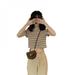 Cutelove Women's Long Sleeve T-shirts O Neck Striped Short Sleeve Korean Style Sweet Ladies Summer Tee Shirt