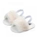 Infant Baby Girls Sandals Soft Sole Toddler Flats First Walkers Anti-slip Walking Shoes, Milky White 13 Style