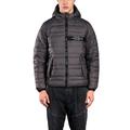 Men's Packable Padded Jacket Short Down Jacket Long Sleeve Winter Lightweight Coat