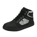 DREAM PAIRS Kids Boys Girls Fashion Sneakers Casual Zipper High Top Shoes HL19012K BLACK Size 12